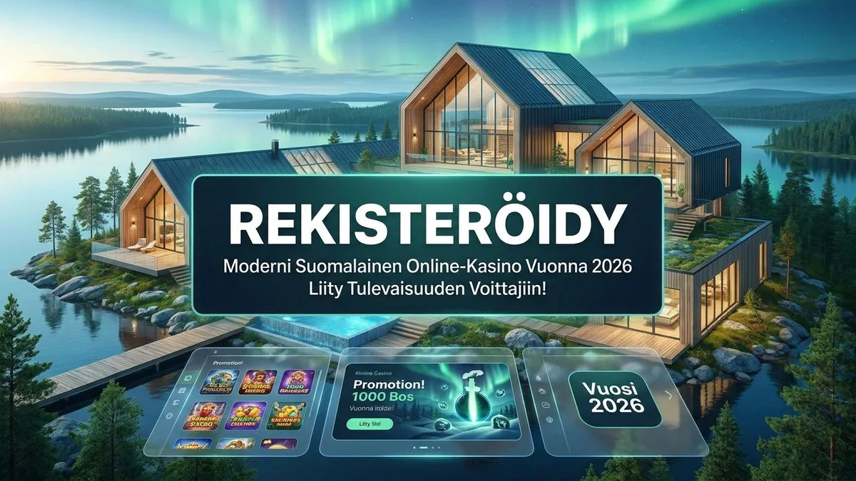 Rekisteröidy bonuksen kanssa